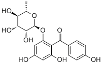 Iriflophenone 2-O-alpha-L-rhamnopyranoside Structure,943989-68-2Structure