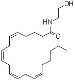 (5Z,8Z,11Z,14Z)-N-(2-羥基乙基)-5,8,11,14-二十碳四烯酰胺結(jié)構(gòu)式_94421-68-8結(jié)構(gòu)式