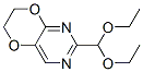 [1,4]Dioxino[2,3-d]pyrimidine, 2-(diethoxymethyl)-6,7-dihydro- Structure,946505-92-6Structure