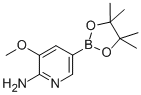 2-Pyridinamine, 3-methoxy-5-(4,4,5,5-tetramethyl-1,3,2-dioxaborolan-2-yl)- Structure,947249-19-6Structure