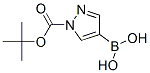 1-tert-Butoxycarbonyl-1H-pyrazole-4-boronic acid Structure,947533-31-5Structure