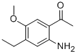 Ethanone,1-(2-amino-4-ethyl-5-methoxyphenyl)- Structure,947691-67-0Structure