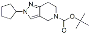 2-Cyclopentyl-2,4,6,7-tetrahydro-5H-pyrazolo[4,3-c]pyridine-5-carboxylic acid, tert-butyl ester Structure,949922-59-2Structure