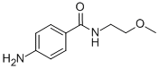 4-Amino-N-(2-methoxyethyl)benzamide Structure,95086-97-8Structure