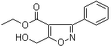 5-(Hydroxymethyl)-3-phenyl-4-isoxazolecarboxylic acid ethyl ester Structure,95104-44-2Structure