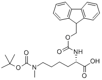 Fmoc-Lys(Boc,Me)-OH Structure,951695-85-5Structure