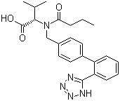 (S)-2-(n-((2-(1H-四唑-5-基)-[1,1-聯(lián)苯]-4-基)甲基)丁酰胺)-3-甲基丁酸結(jié)構(gòu)式_952652-79-8結(jié)構(gòu)式