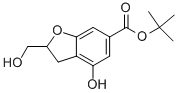 6-Benzofurancarboxylic acid, 2,3-dihydro-4-hydroxy-2-(hydroxymethyl)-, 1,1-dimethylethyl ester Structure,955885-88-8Structure