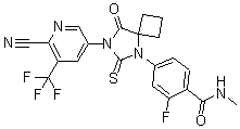 Arn-509 Structure,956104-40-8Structure