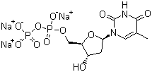 2’-Deoxythymidine-5’-diphosphate trisodium salt Structure,95648-78-5Structure