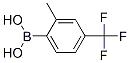 2-Methyl-4-(trifluoromethyl)phenylboronic acid Structure,957034-45-6Structure