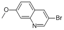 3-Bromo-7-methoxyquinoline Structure,959121-99-4Structure