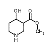 Methyl 4-hydroxypiperidine-3-carboxylate Structure,959958-24-8Structure