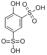 4-Hydroxy-1,3-benzenedisulfonic acid Structure,96-77-5Structure