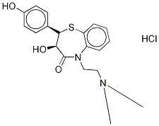 O-desacetyl-o-desmethyl diltiazem Structure,96252-32-3Structure