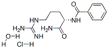 N-α-Benzoyl-L-argininamide Hydrochloride Structure,965-03-7Structure