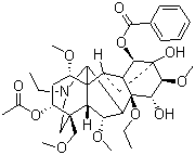 Szechenyine Structure,96562-88-8Structure