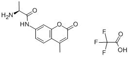 L-丙氨酸-7-酰胺-4-甲基香豆素三氟乙酸酯結(jié)構(gòu)式_96594-10-4結(jié)構(gòu)式