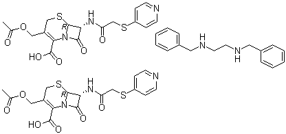 Cephapirin benzathine (100 mg) Structure,97468-37-6Structure