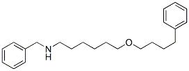 Benzenemethanamine, N-[6-(4-phenylbutoxy)hexyl]- Structure,97664-55-6Structure