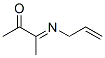 2-Butanone, 3-(2-propenylimino)-(9ci) Structure,97799-46-7Structure