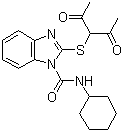 2-[(1-Acetyl-2-oxopropyl)thio]-N-cyclohexyl-1H-benzimidazole-1-carboxamide Structure,98183-15-4Structure