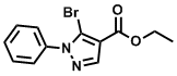 5-Bromo-1-phenyl-1h-pyrazole-4-carboxylic acid ethyl ester Structure,98534-71-5Structure