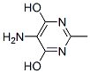 5-Amino-4,6-dihydroxy-2-methylpyrimidine Structure,98797-08-1Structure