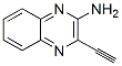 3-乙炔-2-喹噁啉胺結(jié)構(gòu)式_98827-59-9結(jié)構(gòu)式