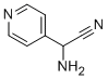 Amino(4-pyridinyl)acetonitrile Structure,99233-23-5Structure