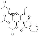 3,4,6-三-o-乙?；?2-脫氧-2-鄰苯二甲酰亞氨基-1-硫代-β-d-吡喃葡萄糖苷乙酯結(jié)構(gòu)式_99409-32-2結(jié)構(gòu)式