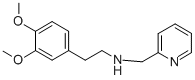 [2-(3,4-Dimethoxy-phenyl)-ethyl]-pyridin-2-yl-methyl-amine Structure,99615-36-8Structure