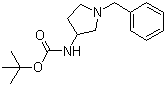 1-Benzyl-3-(tert-butoxycarbonylamino)pyrrolidine Structure,99735-30-5Structure