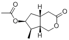 (4AR,6S,7R,7AS)-6-(乙酰氧基)六氫-7-甲基環(huán)戊并[C]吡喃-3(1H)-酮結構式_99891-77-7結構式