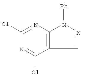 4,6-Dichloro-1-phenyl-1h-pyrazolo<3,4-d>pyrimidine Structure,99971-84-3Structure