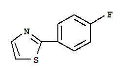 2-(4-Fluorophenyl)thiazole Structure,1005196-13-3Structure