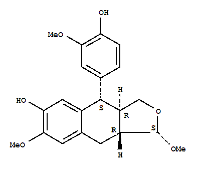 (1S,3AR,4S,9AR)-1,3,3A,4,9,9A-六氫-4-(4-羥基-3-甲氧基苯基)-1,7-二甲氧基萘并[2,3-C]呋喃-6-醇結(jié)構(gòu)式_101312-79-2結(jié)構(gòu)式