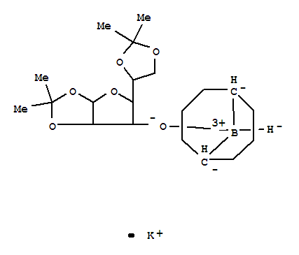 9-O-(1,2:5,6-di-o-isopropylidene-alpha-d-glucofuranosyl)-9-boratabicyclo[3.3.1]nonane potassium salt Structure,101696-41-7Structure