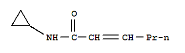 (E)-N-cyclopropylhex-2-enamide Structure,1024616-26-9Structure