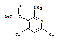 Methyl 2-amino-4,6-dichloronicotinate Structure,1044872-40-3Structure