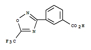 3-[5-(Trifluoromethyl)-1,2,4-oxadiazol-3-yl]benzoic acid Structure,1092400-82-2Structure