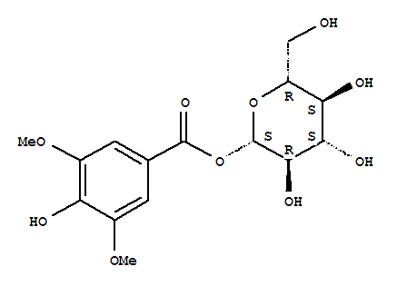 燈盞花苷 C結(jié)構(gòu)式_112667-09-1結(jié)構(gòu)式