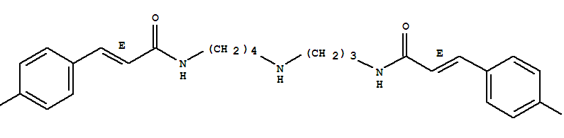 N1,N10-Bis(p-coumaroyl)spermidine Structure,114916-05-1Structure