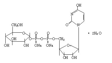 UDP-葡萄糖脫氫酶二鈉鹽結(jié)構(gòu)式_117756-22-6結(jié)構(gòu)式