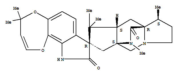 Paraherquamide e Structure,125600-53-5Structure