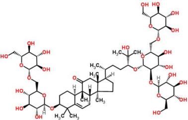 11-Oxomogroside v Structure,126105-11-1Structure