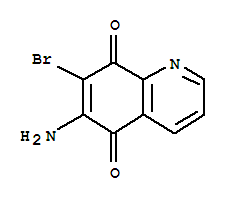 6-氨基-7-溴-5,8-喹啉二酮結(jié)構(gòu)式_14173-81-0結(jié)構(gòu)式