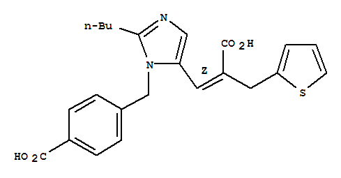 (Z)-依普羅沙坦結(jié)構(gòu)式_148674-39-9結(jié)構(gòu)式