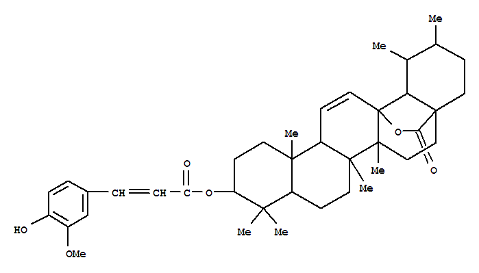 Tereticornate A Structure,149751-81-5Structure