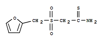 2-[(2-Furylmethyl)sulfonyl]ethanethioamide Structure,175202-41-2Structure